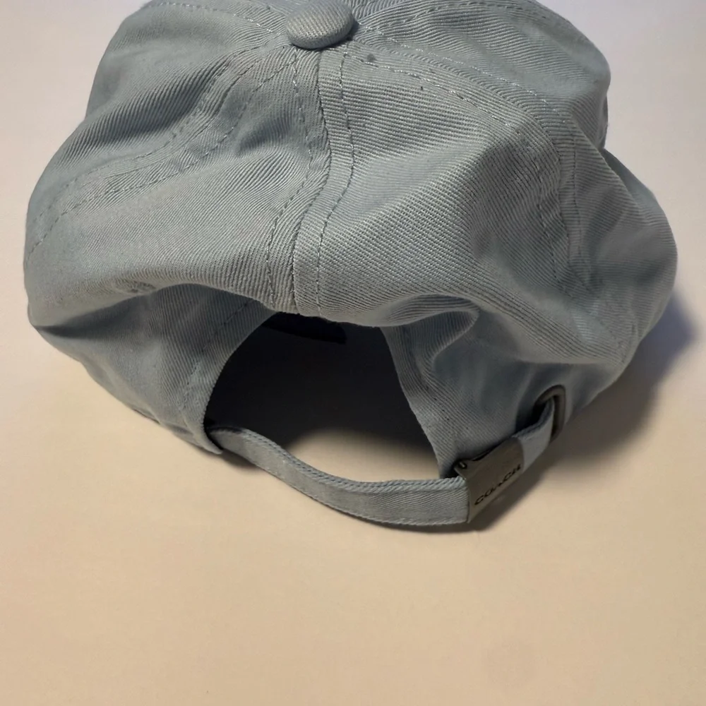Women’s, Coach Logo Baseball Cap in light blue - Picture 3 of 4